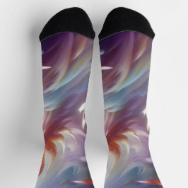 Gestileerde Vlinders en Bloem Sokken