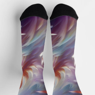 Gestileerde Vlinders en Bloem Sokken