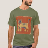 Gestileerde wildlife T-shirt (Voorkant)