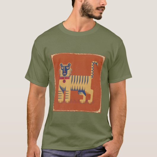 Gestileerde wildlife T-shirt (Voorkant)
