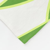 Gestileerde Witte Zwaan Fleece Deken (Hoek)