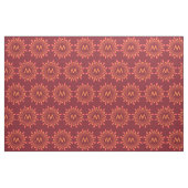 Gestileerde zon / bloempatroon aangepaste & kleur  stof (Fat Quarter)