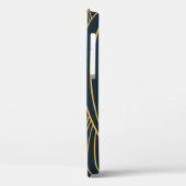 Gestileerde zon-maan, donkere zeeen illustratie. Case-Mate iPhone case (Achterkant / Links)