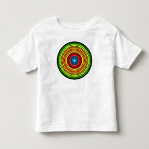 Gestippeld Abstract Mandala Kunstontwerp-65904 Kinder Shirts