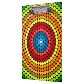 Gestippeld Abstract Mandala Kunstontwerp-65904 Klembord (Links)