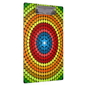 Gestippeld Abstract Mandala Kunstontwerp-65904 Klembord (Rechts)