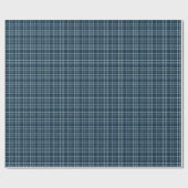 Gestippeld geruit patroon. Grijsblauw. Cadeaupapier (Vlak)