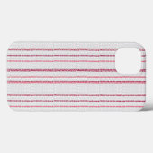 Gestippeld gestreept patroon. Case-Mate iPhone case (Achterkant (horizontaal))