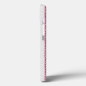 Gestippeld gestreept patroon. Case-Mate iPhone case (Achterkant / Links)