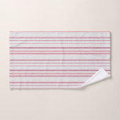Gestippeld streeppatroon. bad handdoek (Handdoek)