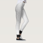 Gestippeld streeppatroon leggings (Rechts)