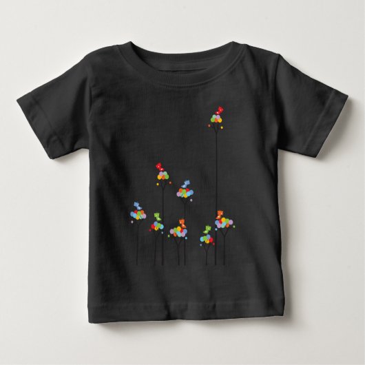 Gestippelde Bomen & de Leuke T-shirt van de Douane (Voorkant)