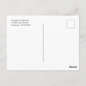 gestippelde cirkels | Foto Afstuderen Dank u Briefkaart (Achterkant)