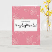 Gestippelde Delicate Affection Kaart (Gele Bloem)
