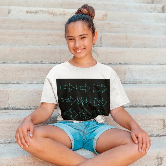 Gestippelde Pijlen T-Shirt