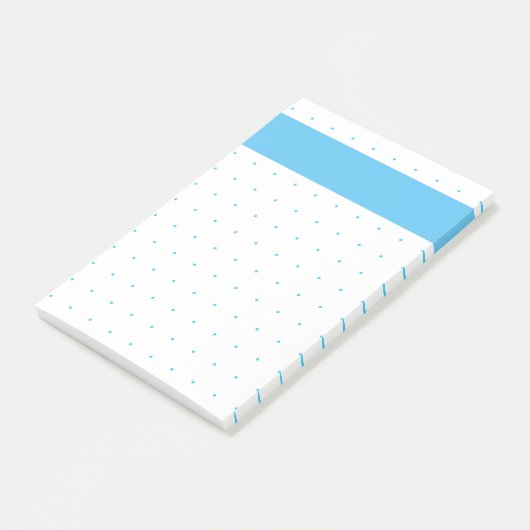 Gestippelde rasternotities post-it® notes (Schuin)
