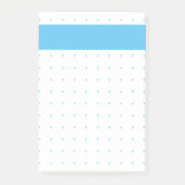 Gestippelde rasternotities post-it® notes (Voorkant)