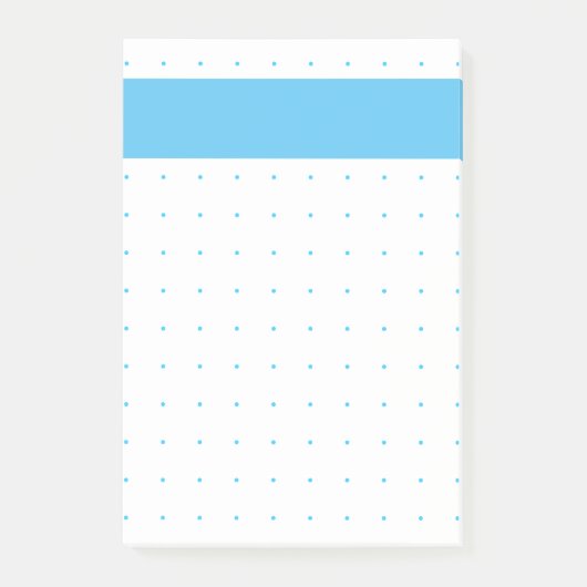 Gestippelde rasternotities post-it® notes (Voorkant)