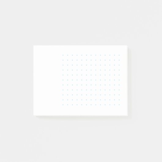 Gestippelde rasternotities post-it® notes (Voorkant)