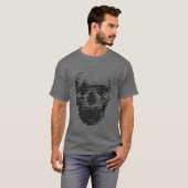 Gestippelde Schedel T-shirt (Voorkant volledig)