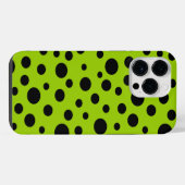 Gestippelde Strepen iPhone Hoesje (Achterkant horizontaal)