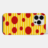 Gestippelde Strepen iPhone Hoesje (Achterkant horizontaal)