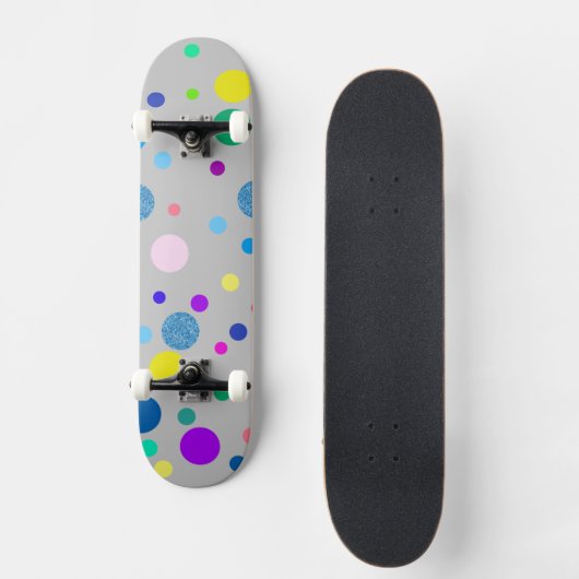 Gestippte skateboard (Voorkant)