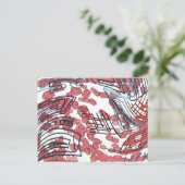 gestold briefkaart (Staand voorkant)