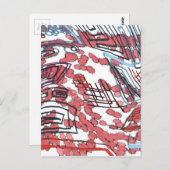 gestold briefkaart (Voorkant / Achterkant)