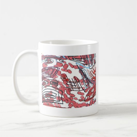 gestold koffiemok (Links)