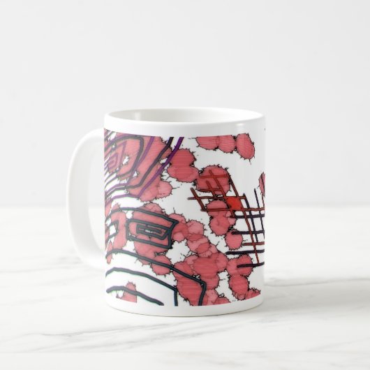 gestold koffiemok (Voorkant links)