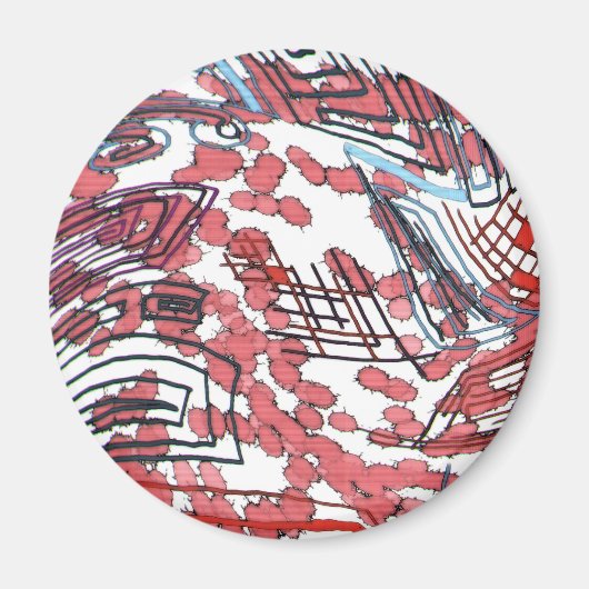 gestold magneet (Voorkant)