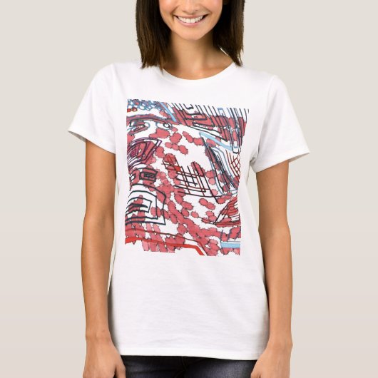 gestold t-shirt (Voorkant)