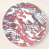 gestold zandsteen onderzetter (Voorkant)