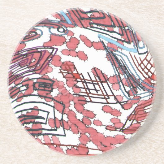 gestold zandsteen onderzetter (Voorkant)