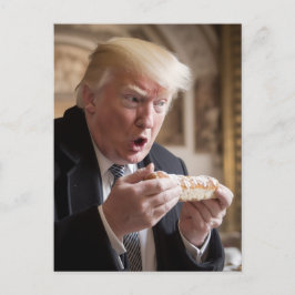 Gestolen brood Trump Joke Briefkaart