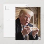 Gestolen brood Trump Joke Briefkaart (Voorkant / Achterkant)