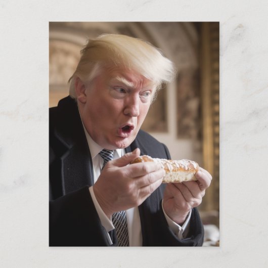 Gestolen brood Trump Joke Briefkaart (Voorkant)