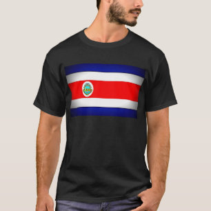 Gestolen Costa Rica-vlag T-shirt