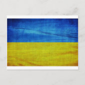 Gestolen Oekraïense vlag Briefkaart (Voorkant)