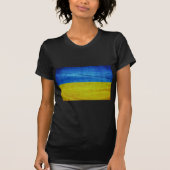 Gestolen Oekraïense vlag T-shirt (Voorkant)