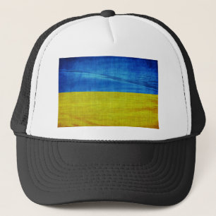 Gestolen Oekraïense vlag Trucker Pet