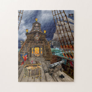 GESTOLEN PIRATENSCHAT LEGPUZZEL