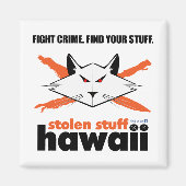 Gestolen spullen Hawaii Magnet (Voorkant)