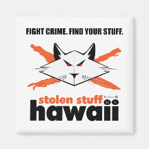 Gestolen spullen Hawaii Magnet