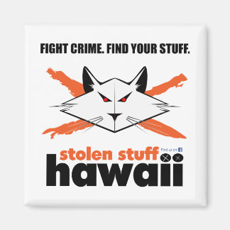 Gestolen spullen Hawaii Magnet