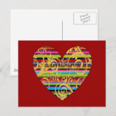 Gestolen stapen briefkaart (Voorkant / Achterkant)