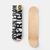 GESTOLEN VAN AFRIKAAN 135M Skateboard (Voorkant)