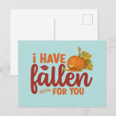 Gestolen voor je Cute Autumn Funny Valentijnsdag Briefkaart (Voorkant / Achterkant)