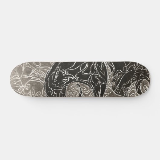 gestookt skateboard (Horizontaal)